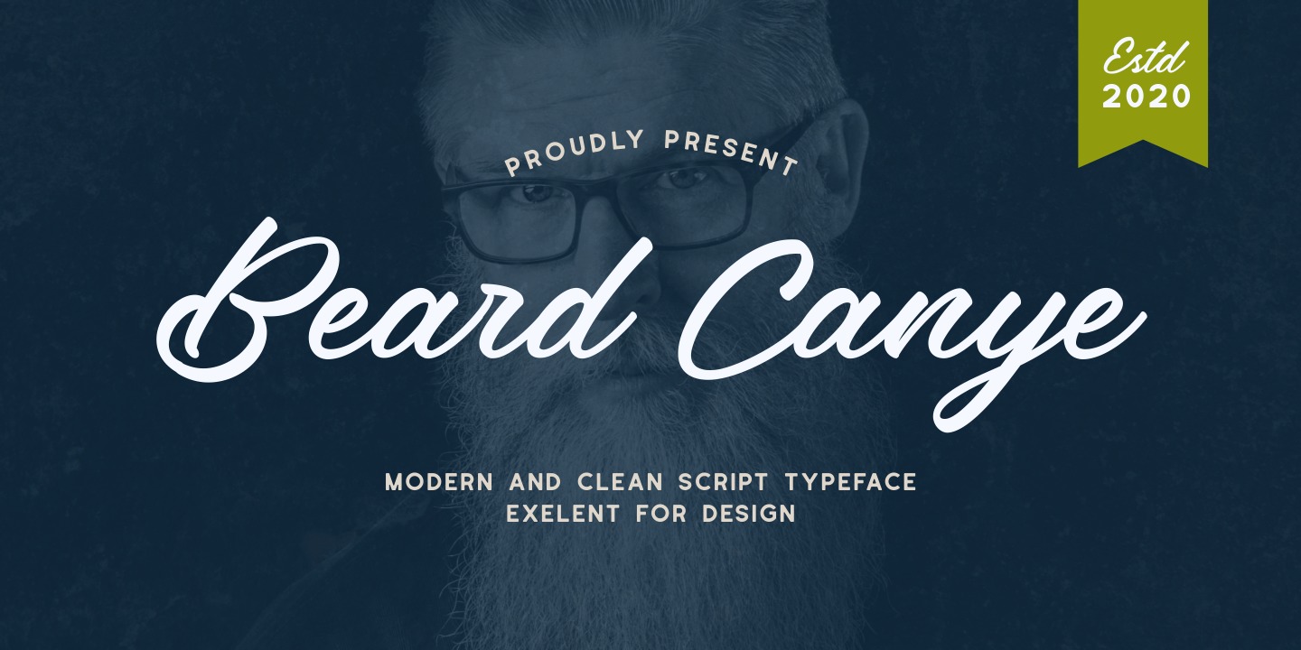 Beard Canye Regular Font preview
